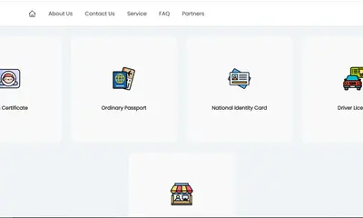 Gambia Government Services Platform screenshot 2
