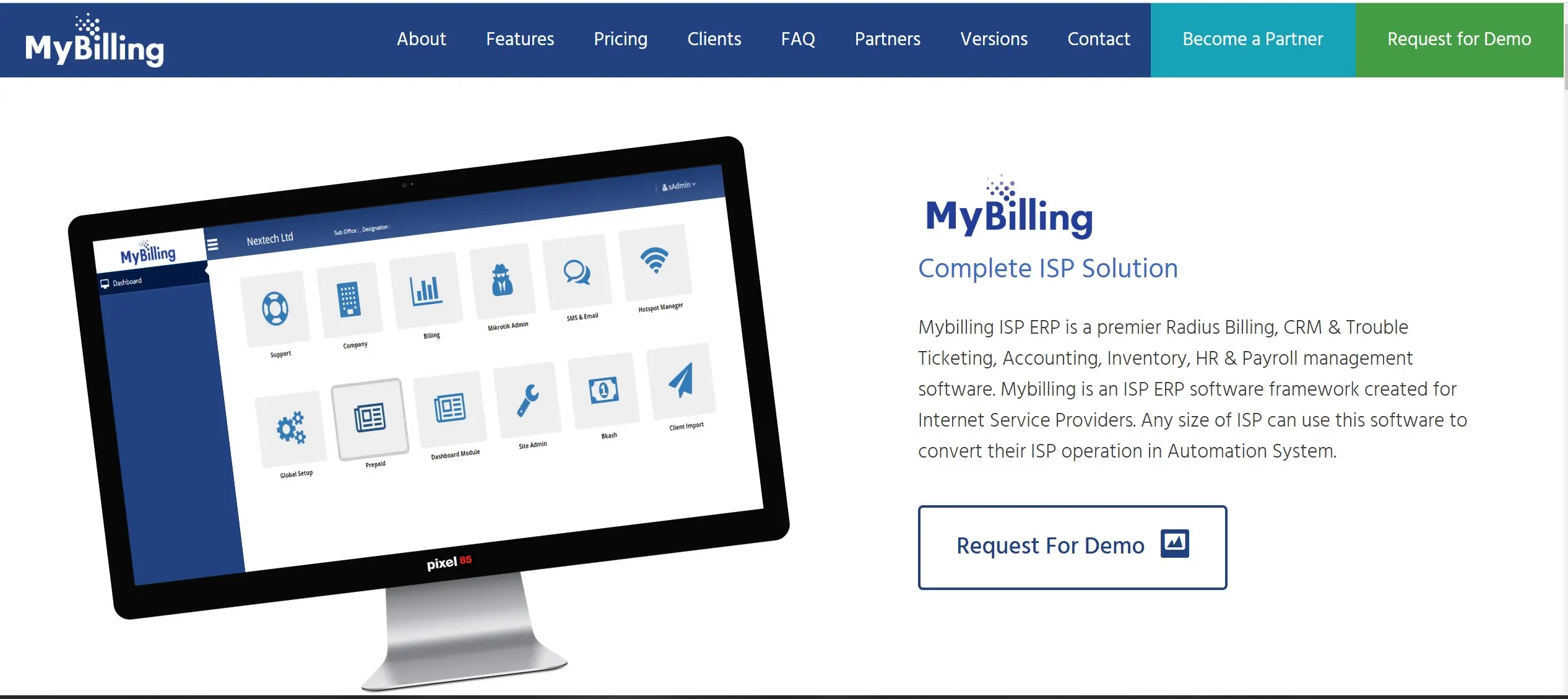 MyBilling - ISP ERP System