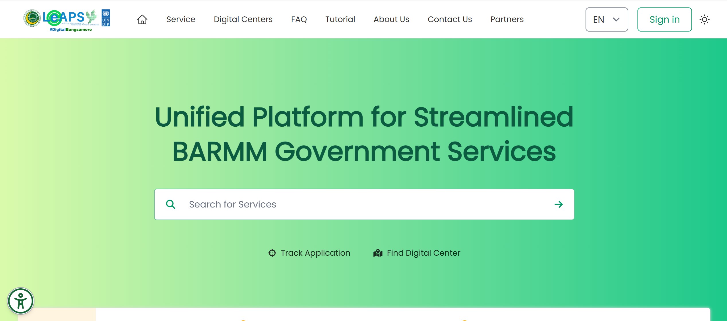 Leaps - Unified Government Services Platform